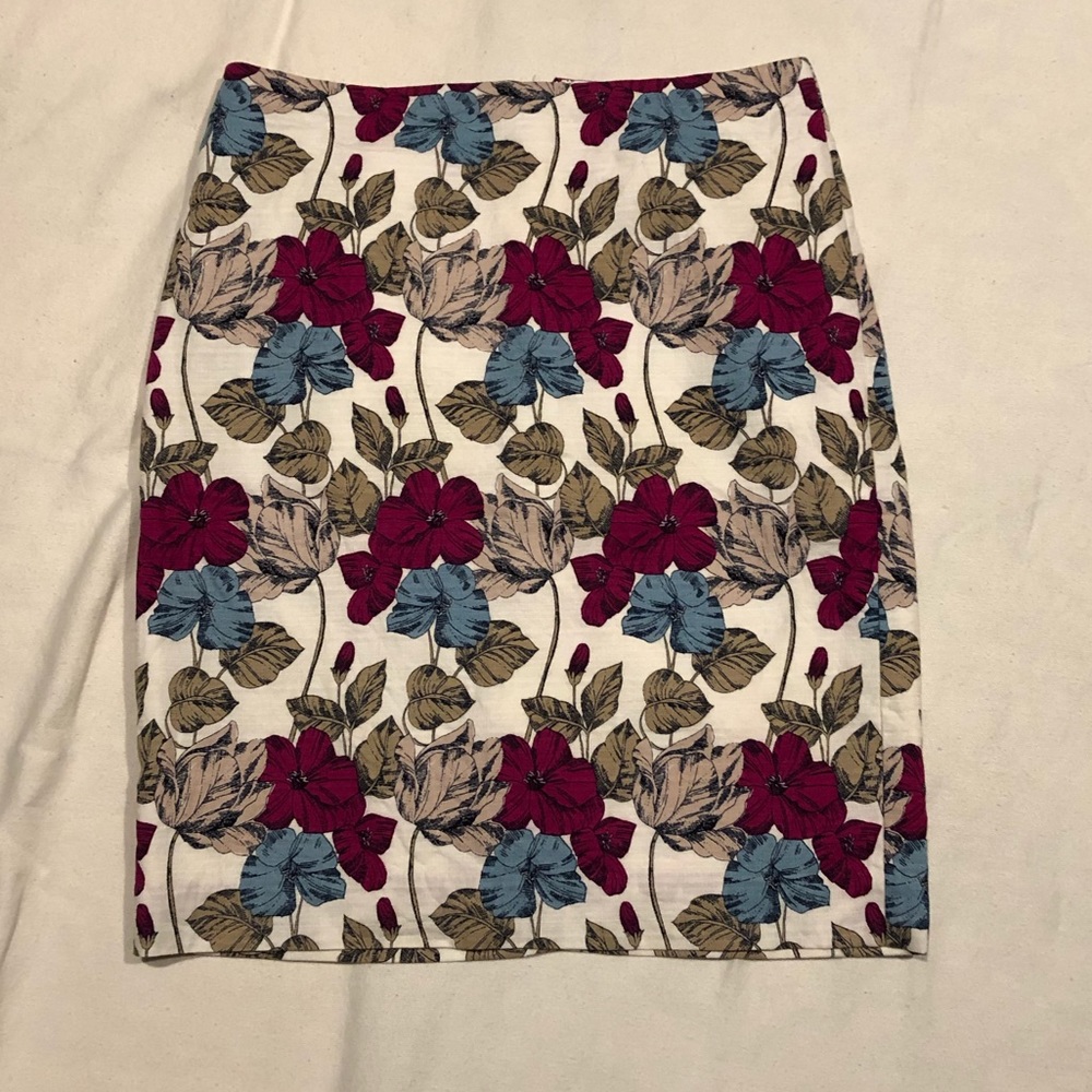 Ann Taylor Floral Skirt